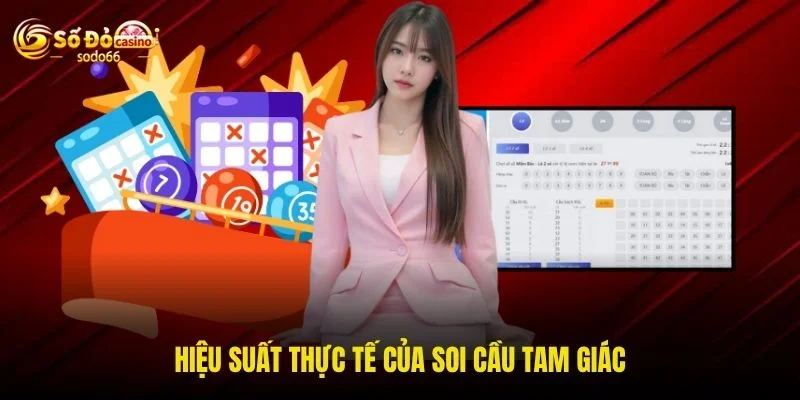 Hiệu suất thực tế của soi cầu tam giác